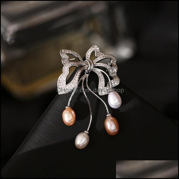pins brooches korean brand high-end butterfly pearl brooch jewelry temperament women fashion luxury 18k gold plated shiny z dayupshop dhw2v, Gray
pins brooches korean brand high-end butterfly pearl brooch jewelry temperament women fashion luxury 18k gold plated shiny z dayupshop dhw2v, Gray