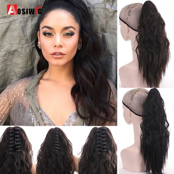costume accessories long kinky curly ponytail claw clip in pony tail fake false natural hair synthetic drawstring hair extension for women, Silver
costume accessories long kinky curly ponytail claw clip in pony tail fake false natural hair synthetic drawstring hair extension for women, Silver