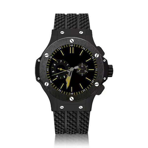 men's luxury automatic mechanical watch requin big black stainless steel case brazil rubber strap bang classic f205e, Slivery;brown
men's luxury automatic mechanical watch requin big black stainless steel case brazil rubber strap bang classic f205e, Slivery;brown