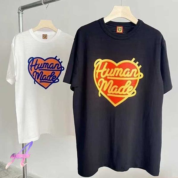 human made t shirt 2022ss summer slub cotton loose love print short sleeve t-shirts for men women clothing, White;black
human made t shirt 2022ss summer slub cotton loose love print short sleeve t-shirts for men women clothing, White;black