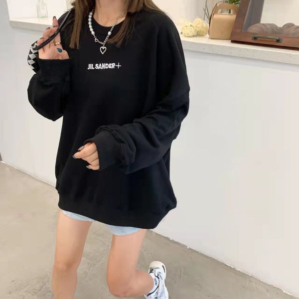 korean style cotton sweatshirt women casual long-sleeved pullover top, Black;brown
korean style cotton sweatshirt women casual long-sleeved pullover top, Black;brown