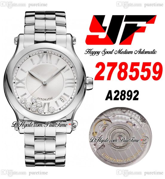 yf happy sport diamonds 36 278559 a2892 automatic womens ladies watch white textured dial silver roman markers stainless steel bracelet supe, Slivery;brown
yf happy sport diamonds 36 278559 a2892 automatic womens ladies watch white textured dial silver roman markers stainless steel bracelet supe, Slivery;brown