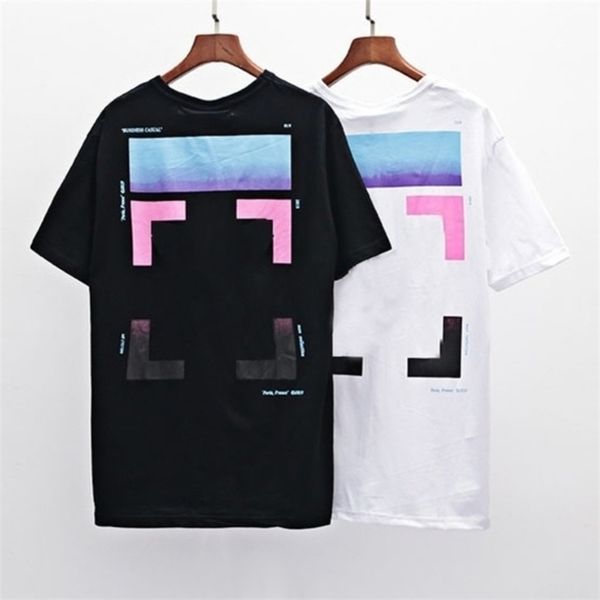 fashion designer offs classic mens t shirts brand cotton luxury short sleeves tees back rainbow gradient arrow t-shirts women black shirt e, White;black
fashion designer offs classic mens t shirts brand cotton luxury short sleeves tees back rainbow gradient arrow t-shirts women black shirt e, White;black