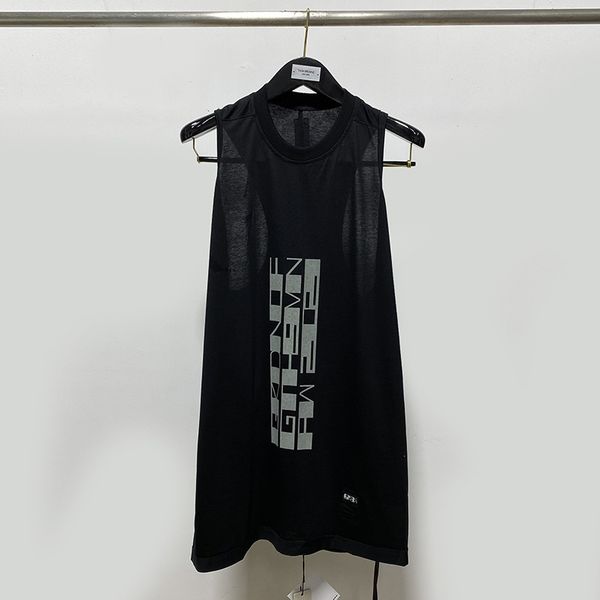 high street brand rick sleeveless tank oversized owens designer cotton sleeveless men hiphop streetwear, White;black
high street brand rick sleeveless tank oversized owens designer cotton sleeveless men hiphop streetwear, White;black