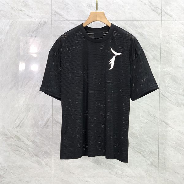 22ss europe mesh tee high street t shirt spring summer embroidery cool fashion skateboard men women tshirt, Black;brown
22ss europe mesh tee high street t shirt spring summer embroidery cool fashion skateboard men women tshirt, Black;brown