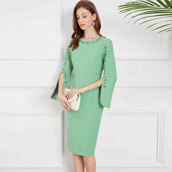 casual dresses years early autumn avocado green half open sleeve hand nailed beads and diamonds show thin celebrity temperament one-step dre, Black;gray
casual dresses years early autumn avocado green half open sleeve hand nailed beads and diamonds show thin celebrity temperament one-step dre, Black;gray