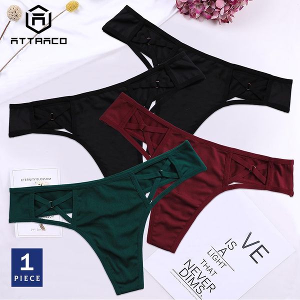 attraco underwear panties briefs 1 pcs womens thong lace string tanga cotton soft colorful bandage cross hollow-out, Black;pink
attraco underwear panties briefs 1 pcs womens thong lace string tanga cotton soft colorful bandage cross hollow-out, Black;pink