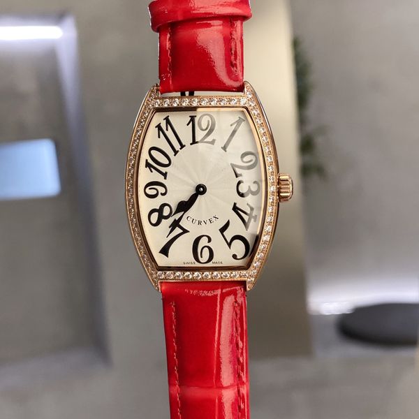 ladies watch quartz movement 31x43mm fm models series wine barrel type luxury multi-color calfskin choice, Slivery;golden
ladies watch quartz movement 31x43mm fm models series wine barrel type luxury multi-color calfskin choice, Slivery;golden