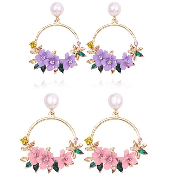 vintage fashion soft clay flower pearl dangle earrings for women sweet elegant crystal flower drop earring jewelry gifts, Silver
vintage fashion soft clay flower pearl dangle earrings for women sweet elegant crystal flower drop earring jewelry gifts, Silver
