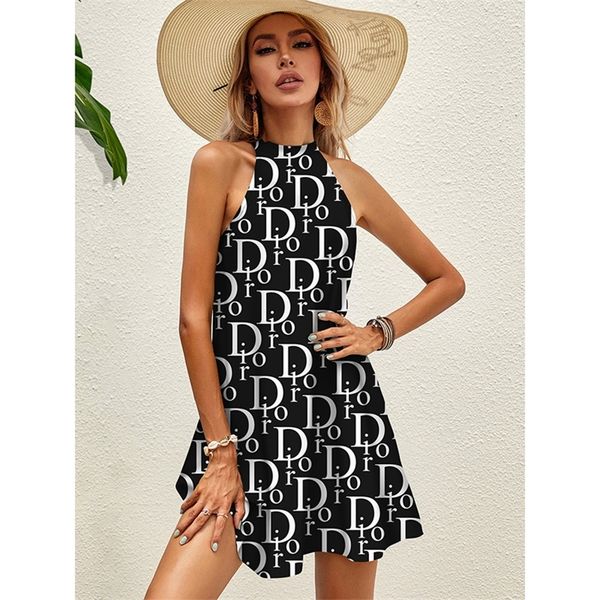 summer beach sundress letters print tie back dress party dress casual sleeveless a-line skirt women's dresses 220507, Black;gray
summer beach sundress letters print tie back dress party dress casual sleeveless a-line skirt women's dresses 220507, Black;gray