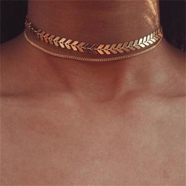 chokers women lady elegant v sequins chain necklace bib party double layer necklace clavicle chaingc965, Golden;silver
chokers women lady elegant v sequins chain necklace bib party double layer necklace clavicle chaingc965, Golden;silver