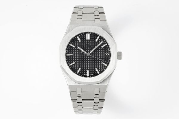 2022 new luxury men's watch ap15500st silver black face integrated 4302 automatic mechanical movement sapphire glass diameter 41mm, Slivery;brown
2022 new luxury men's watch ap15500st silver black face integrated 4302 automatic mechanical movement sapphire glass diameter 41mm, Slivery;brown