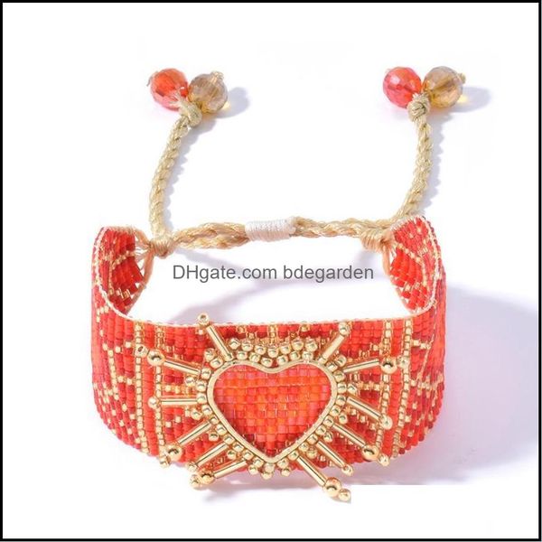 beaded strands beaded luxury heart miyuki delica original bracelet for women friendship boho bracelets handmade psera tren bdegarden dhzf0, Black
beaded strands beaded luxury heart miyuki delica original bracelet for women friendship boho bracelets handmade psera tren bdegarden dhzf0, Black