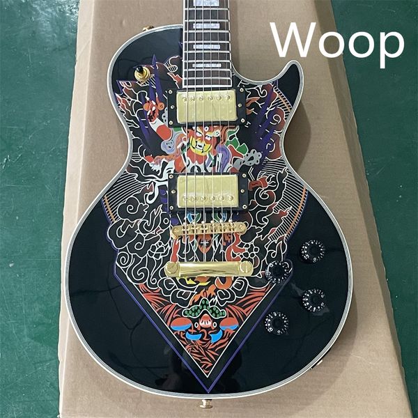 in stock lp custom shop black guitar with large pattern electric guitar custom shop guitars guitarra
in stock lp custom shop black guitar with large pattern electric guitar custom shop guitars guitarra