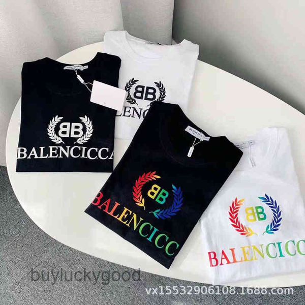 luxury designer paris 22 fashion brand leisure wheat ear lock aristocratic family short sleeve round neck loose parent-child couple t-shirt, Black
luxury designer paris 22 fashion brand leisure wheat ear lock aristocratic family short sleeve round neck loose parent-child couple t-shirt, Black
