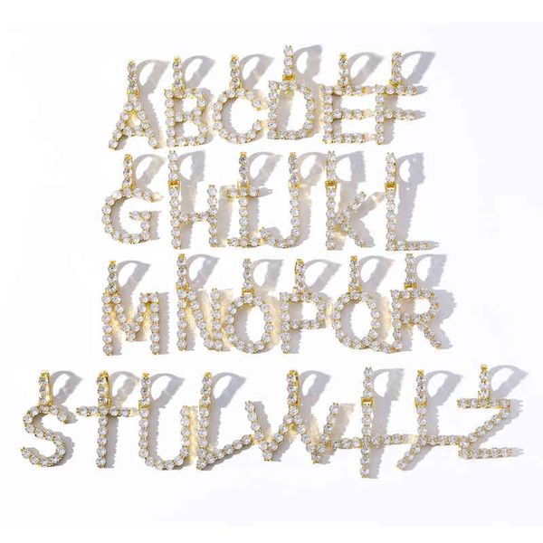 english single pendant real gold electroplating micro setting zircon street trendsetter diy letter necklace accessories, Silver
english single pendant real gold electroplating micro setting zircon street trendsetter diy letter necklace accessories, Silver