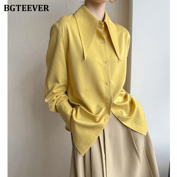 elegant turn-down collar single-breasted women shirts 2021 autumn ladies blusas long sleeve loose female blouses, White
elegant turn-down collar single-breasted women shirts 2021 autumn ladies blusas long sleeve loose female blouses, White
