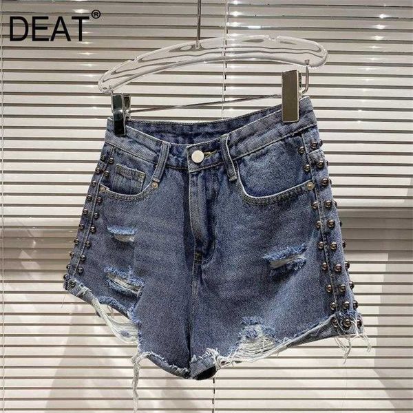 deat women black rivet hole asymmetrical burrs denim shorts high waist fashion temperament spring summer 11d912 210709, White;black
deat women black rivet hole asymmetrical burrs denim shorts high waist fashion temperament spring summer 11d912 210709, White;black