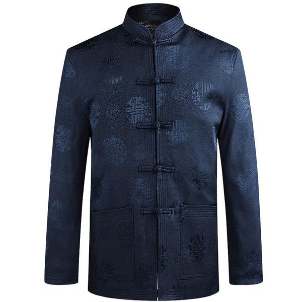 men's jackets spring autumn men jacket long sleeve coat chinese style fathers' tang suit male casual hanfu vintage plus size m-3xl, Black;brown
men's jackets spring autumn men jacket long sleeve coat chinese style fathers' tang suit male casual hanfu vintage plus size m-3xl, Black;brown