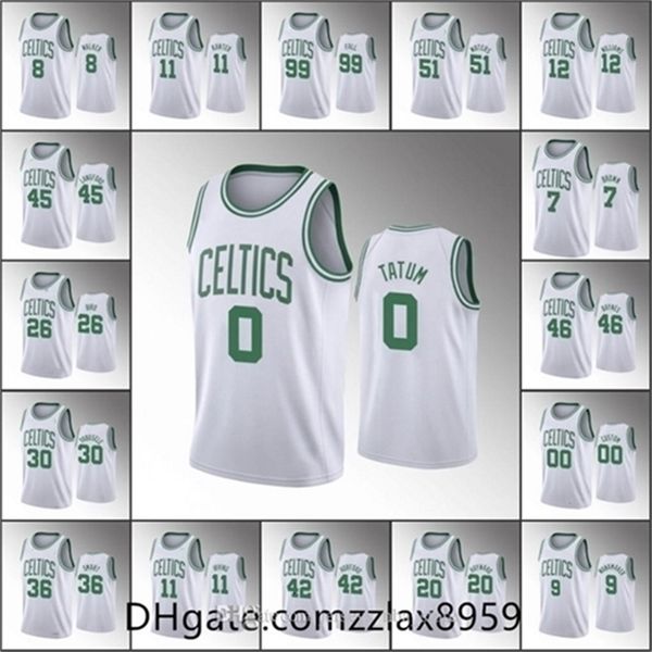 xfl20 007 men kemba walker jayson t rboston tatum jaylen brown grant williams association white t rceltics custom jersey, Black
xfl20 007 men kemba walker jayson t rboston tatum jaylen brown grant williams association white t rceltics custom jersey, Black