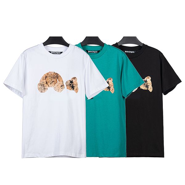 trendy angel decapitated teddy bear print t-shirt loose men's and women's wear letter short sleeve, White;black
trendy angel decapitated teddy bear print t-shirt loose men's and women's wear letter short sleeve, White;black