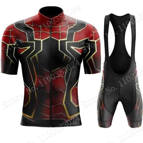 cartoon comics 2022 spider cycling jersey set mens summer anime cycling clothing road bike shirts bib shorts suit mtb maillot, Black
cartoon comics 2022 spider cycling jersey set mens summer anime cycling clothing road bike shirts bib shorts suit mtb maillot, Black