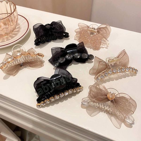 bow ribbon pearl pendant tassel hair claws women hair accessories metal hair clip on the back head headwear, Slivery;white
bow ribbon pearl pendant tassel hair claws women hair accessories metal hair clip on the back head headwear, Slivery;white