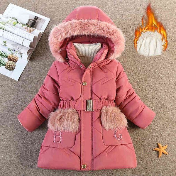 2022 new plush thickened large wool collar children medium and long cotton quilted jacket girls cotton quilted jacket winter j220718, Blue;gray
2022 new plush thickened large wool collar children medium and long cotton quilted jacket girls cotton quilted jacket winter j220718, Blue;gray