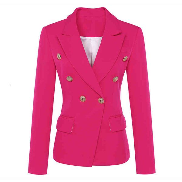 women's suits & blazers 2022 autumn and winter women's suit jacket fashion metal lion head button double breasted small rose red a, White;black
women's suits & blazers 2022 autumn and winter women's suit jacket fashion metal lion head button double breasted small rose red a, White;black