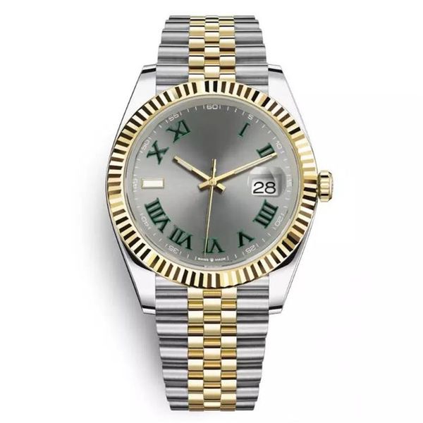 brand luxury watch datejust 41mm automatic mechanical wristwatch two tone jubilee bracelet sports mens crown roma watches on s237r, Slivery;brown
brand luxury watch datejust 41mm automatic mechanical wristwatch two tone jubilee bracelet sports mens crown roma watches on s237r, Slivery;brown