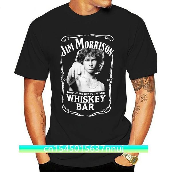 jim morrison tshirt 220702, White;black