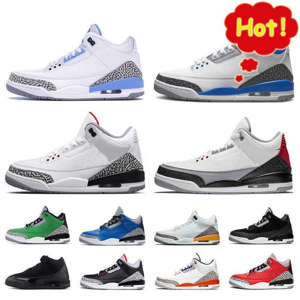 3 mens basketball shoes sneakers trainers outdoor sports unc jth tinker white cement men shoe us 7-13, Black
3 mens basketball shoes sneakers trainers outdoor sports unc jth tinker white cement men shoe us 7-13, Black