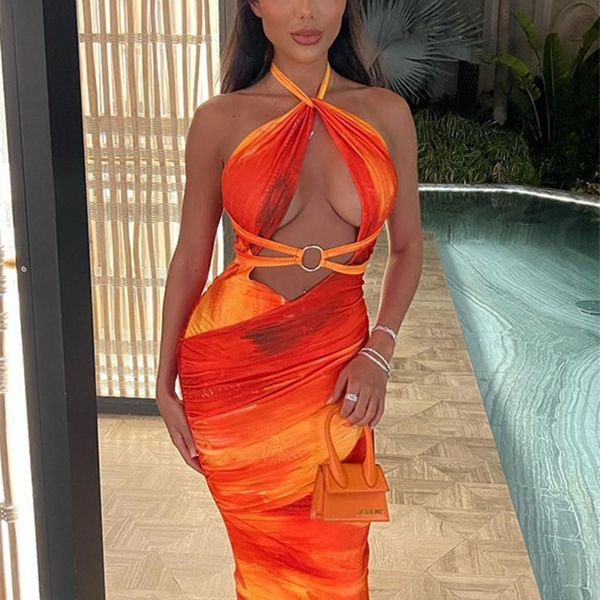 mozision halter neck hollow out midi dresses women high waist elegant party clothes backless metal ring tie dye print dress 220629, Black;gray
mozision halter neck hollow out midi dresses women high waist elegant party clothes backless metal ring tie dye print dress 220629, Black;gray