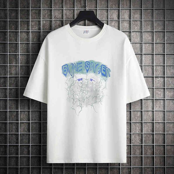 2022 short pure cotton summer t-shirt men's clothing korean fashion brand youth half sleeved clothes, Black;brown
2022 short pure cotton summer t-shirt men's clothing korean fashion brand youth half sleeved clothes, Black;brown