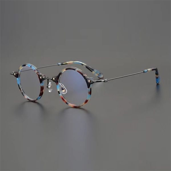 70% factory outlet sales super mini gold beam handmade round frame of china collection plate myopia glasses frame for men and women, White;black
70% factory outlet sales super mini gold beam handmade round frame of china collection plate myopia glasses frame for men and women, White;black