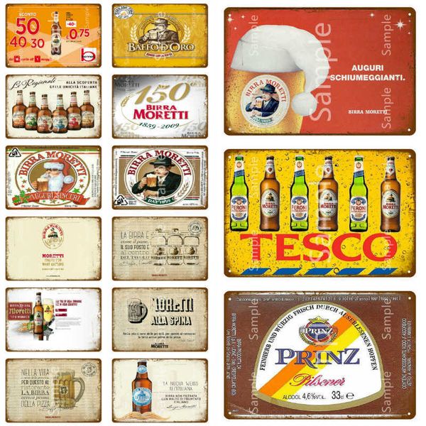 birra moretti beer metal sign vintage pub bar club man cave tin plates wall decor italian beer alcohol drink metal poster
birra moretti beer metal sign vintage pub bar club man cave tin plates wall decor italian beer alcohol drink metal poster