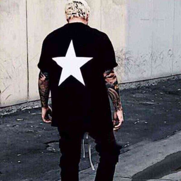 men high-quality essential pure cotton t shirts five-pointed star simple solid color high street designer classic college style women women&, White;black
men high-quality essential pure cotton t shirts five-pointed star simple solid color high street designer classic college style women women&, White;black