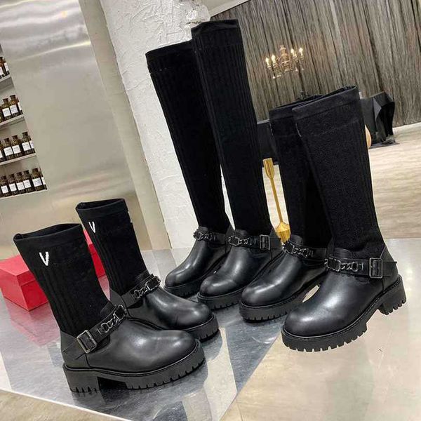 23 inch flying knitting knee boots fashion women needle 14 cm half boot r ladies 9 ankle booty woman autumn winter shoes, Black
23 inch flying knitting knee boots fashion women needle 14 cm half boot r ladies 9 ankle booty woman autumn winter shoes, Black