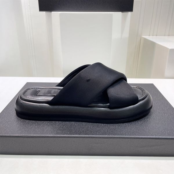 designer leather slip-on platform sandals women's beach rubber bottom slippers new summer comfortable slippers flat bottom slippers siz, Black
designer leather slip-on platform sandals women's beach rubber bottom slippers new summer comfortable slippers flat bottom slippers siz, Black