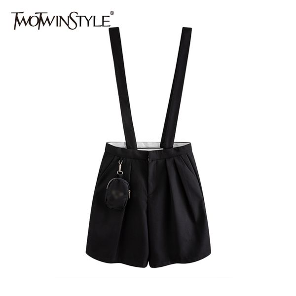 casual patchwork overalls shorts for women high waist loose solid wide leg female fashion clothing 210423, White;black
casual patchwork overalls shorts for women high waist loose solid wide leg female fashion clothing 210423, White;black