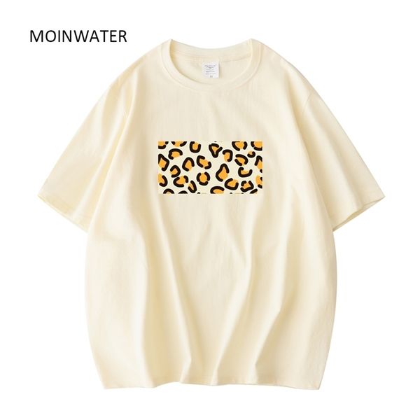moinwater lady leopard print summer tees short sleeve 100% cotton beige pink t shirts for women mt21043 220509, White
moinwater lady leopard print summer tees short sleeve 100% cotton beige pink t shirts for women mt21043 220509, White
