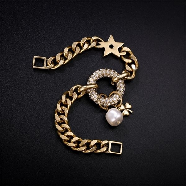 2022 36% off designer jewelry d family new letter female net red same pearl bracelet, Black
2022 36% off designer jewelry d family new letter female net red same pearl bracelet, Black