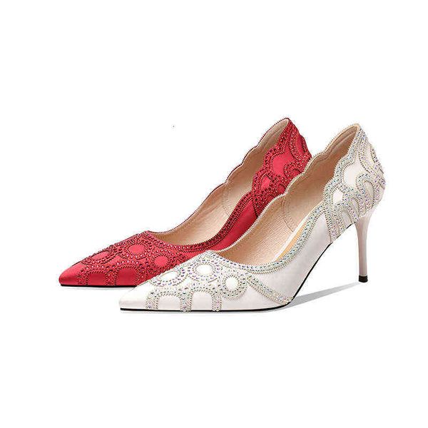 designer women's shoes boots 2022 autumn and winter women's pointed thin high heels silk satin cowhide four seasons shoes shallow, Black
designer women's shoes boots 2022 autumn and winter women's pointed thin high heels silk satin cowhide four seasons shoes shallow, Black
