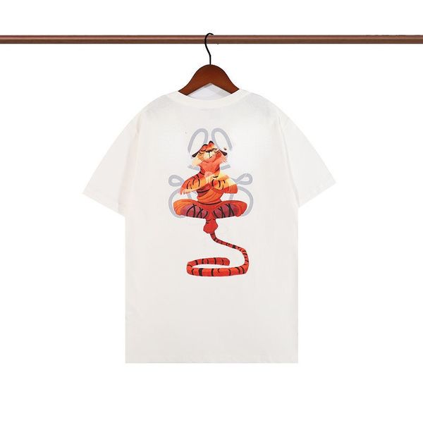 tide brand men's and women's round neck short-sleeved t-shirt tiger printing limited edition cotton tshirt fashion couple half-sle, White;black
tide brand men's and women's round neck short-sleeved t-shirt tiger printing limited edition cotton tshirt fashion couple half-sle, White;black
