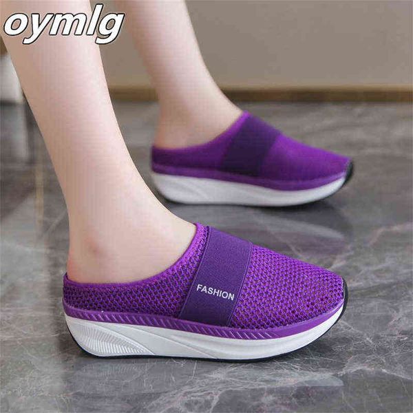 new large size summer sandals and slippers outer wear thick sole ladies half shaking shoes mesh surface 220530, Black
new large size summer sandals and slippers outer wear thick sole ladies half shaking shoes mesh surface 220530, Black