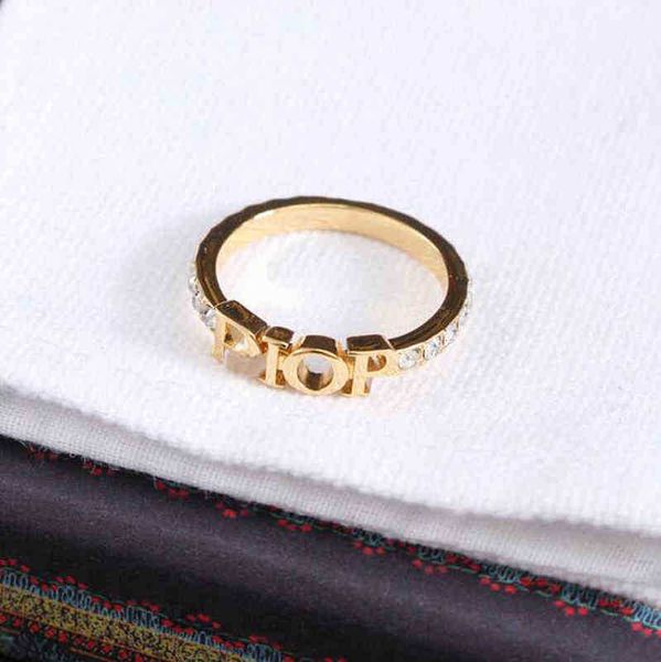 2022 fashion designer gold letter rings bague for lady women party wedding lovers gift engagement jewelry no box, Silver
2022 fashion designer gold letter rings bague for lady women party wedding lovers gift engagement jewelry no box, Silver