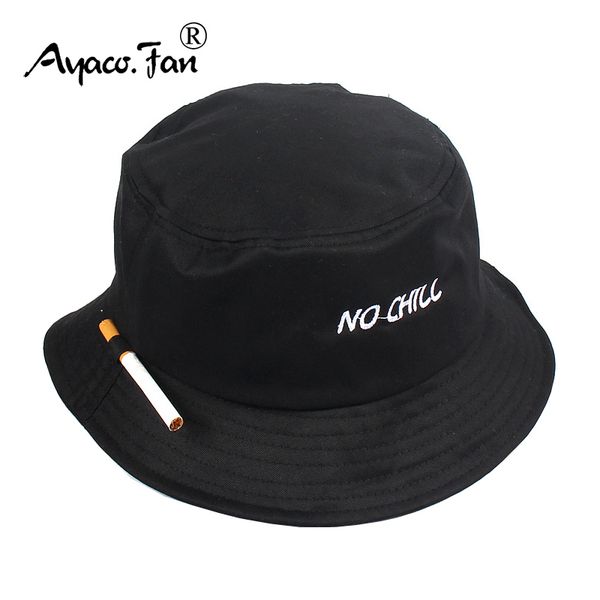 solid black men women bucket hat cigarette embroidery no chill hip hop fishing cap panama bob flat sunhat 220513, Blue;gray
solid black men women bucket hat cigarette embroidery no chill hip hop fishing cap panama bob flat sunhat 220513, Blue;gray