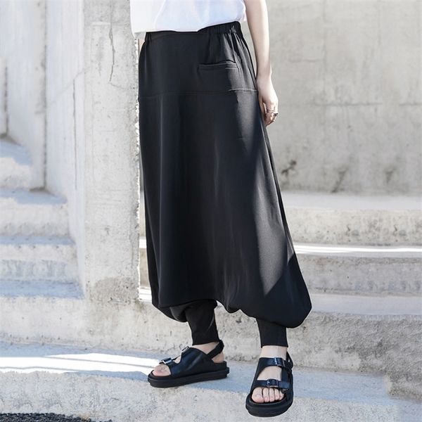 loose high elastic waist black brief long leisure wide leg trousers loose fit pants women fashion spring autumn 2020 cqoo t200422, Black;white
loose high elastic waist black brief long leisure wide leg trousers loose fit pants women fashion spring autumn 2020 cqoo t200422, Black;white