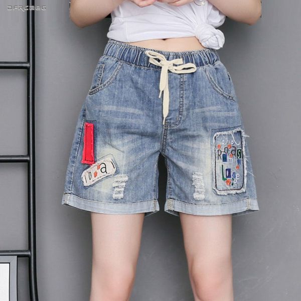 3xl 4xl high waist plus size embroidery denim short fashion summer retro blue shorts jeans casual saia jeans female y200822, White;black
3xl 4xl high waist plus size embroidery denim short fashion summer retro blue shorts jeans casual saia jeans female y200822, White;black