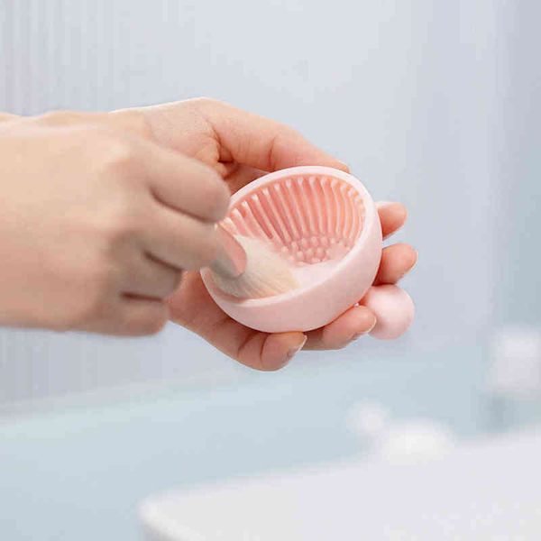 silicone makeup brush cleaner foundation scrubber board pad make up washing gel cleaning mat hand tool 0308
silicone makeup brush cleaner foundation scrubber board pad make up washing gel cleaning mat hand tool 0308